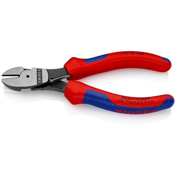 KNIPEX 7412160 kleště štípací boční silové s pružinou
