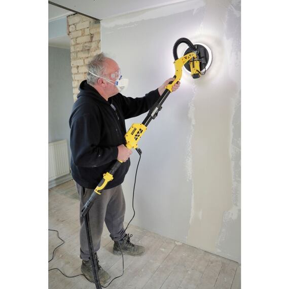 STANLEY SFMEE500S bruska na sádrokarton FATMAX, 750W, 225mm, teleskop 1,25-1,8m