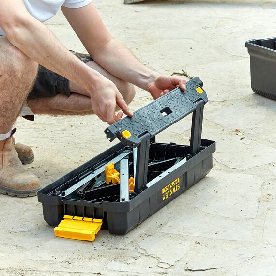 STANLEY FMST81083-1 box na náradie FATMAX so schodíkmi 3v1, výška 45cm, nosnosť 150kg