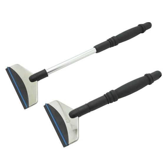 COMPASS škrabka na okna aut WHALE TELESCOP, šíře 14cm, délka 31-47cm, PH/Al, měkká rukojeť, 10300