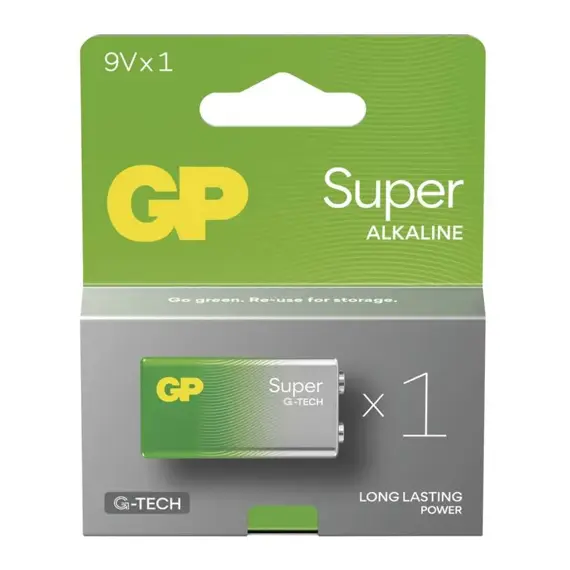 GP baterie 6LR61, 9V SUPER G-Tech B01511