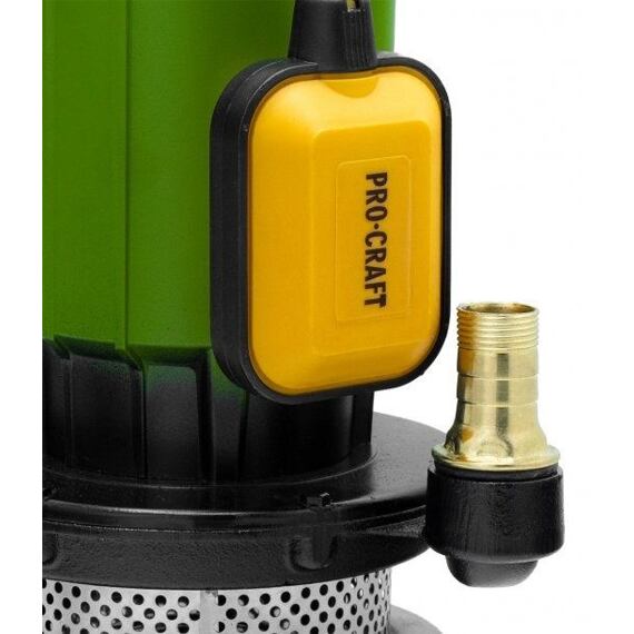 PROCRAFT PN24 čerpadlo ponorné na čistú vodu, 750W, 1500l/h., výtlak 25m, výstup 50mm