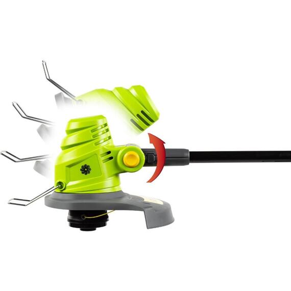 FIELDMANN FZS 2002-E elektrická strunová kosačka 500W, 300mm, teleskopická rukoväť, nastavenie hlavy