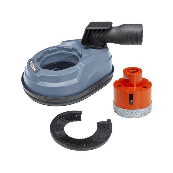 EXTOL PREMIUM lapač prachu prísavný, vŕtanie do 68mm, hadica 35mm, 8807009