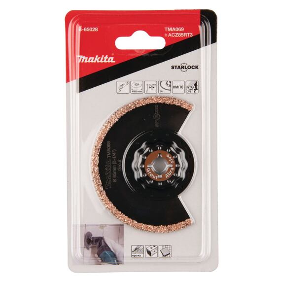 MAKITA B-65028 kotouč pilový s tvrdokovem 85mm G30 TMA069 Starlock (i pro O.I.S.)