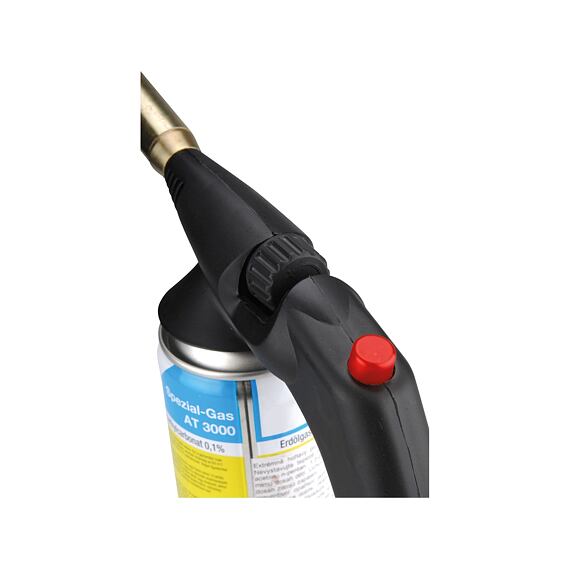EXTOL Premium hořák na kartuše s EU závitem 7/16", piezo zapalování, jemná regulace, max. 1200°C