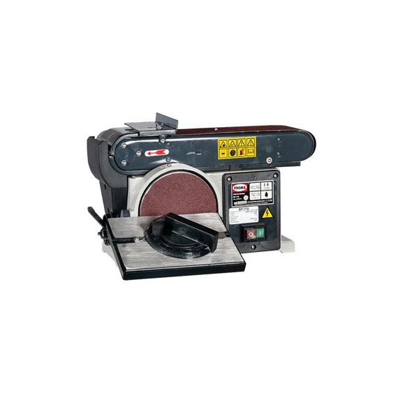 PROMA BP-110 brúska pásová kombi, 370W, pás 100*915mm, 490 m/min., bočný kotúč 150mm