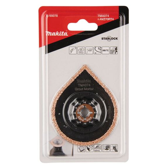 MAKITA B-65078 brusná deska s tvrdokovem 70mm TMA074 Starlock (i pro O.I.S.)