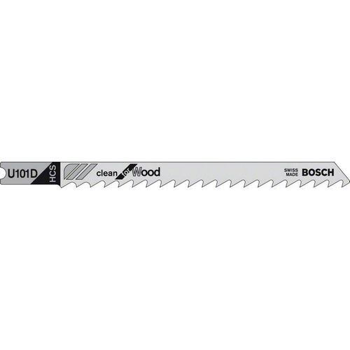 BOSCH 2608637723 pílky do priamočiarej píly U101D 100mm, drevo, vláknité dosky 3ks