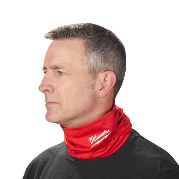 MILWAUKEE 4933478780 nákrčník a rouška NGFM-R, červený