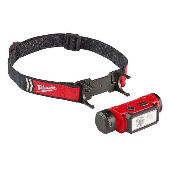MILWAUKEE L4 HL2-301 aku čelovka TRUEVIEW, 600lumen 4933479963