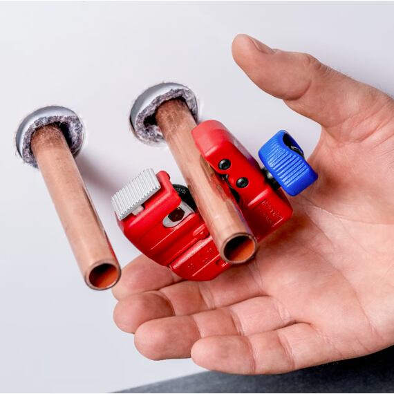 KNIPEX řezač trubek TubiX S, 3-30mm, pro měď, mosaz, nerez, 903101
