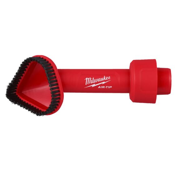 MILWAUKEE 4932498017 AT-8 rotační rohový štětec AIR TIP, kompatibilita s prům.vysavači