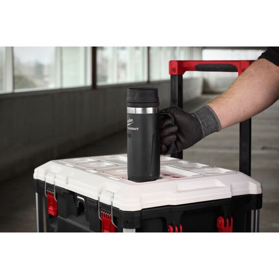 MILWAUKEE 4932498978 termofľaša PACKOUT 355ml s viečkom, čierna