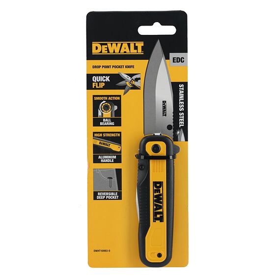 DeWalt DWHT10993-0 kapesní sklápěcí nůž 82mm