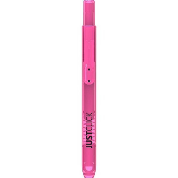 MORRIS zvýrazňovač fluorescenční JUST CLICK Highlighter, růžový, B0768-12