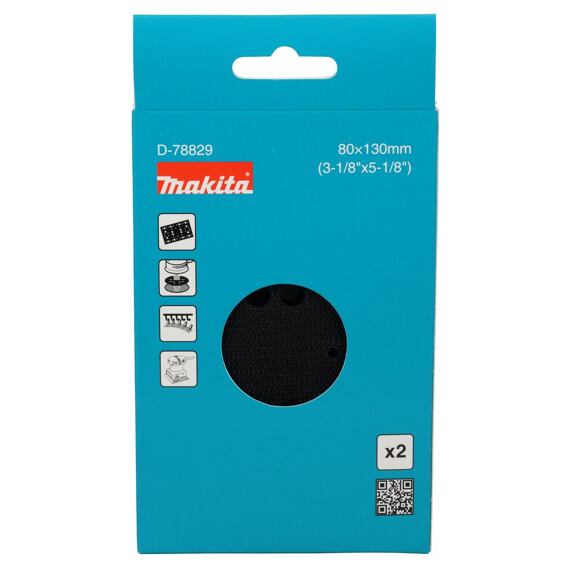 MAKITA D-78829 ochranná podložka k vibrační brusce 80*130mm, baleno po 2ks