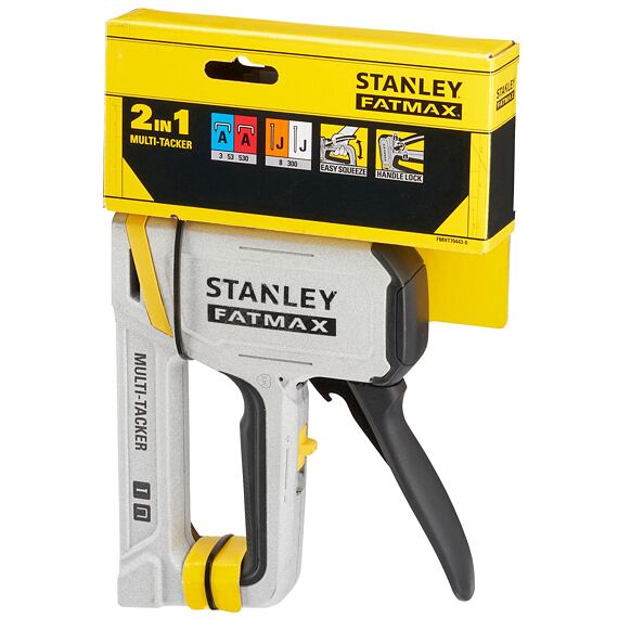 STANLEY FMHT70443-0 ruční sponkovačka FATMAX, spony typ A, hřebíky typ J