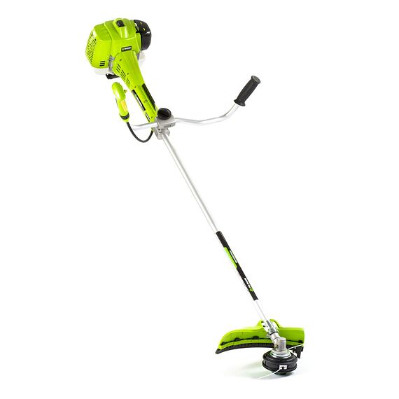 FIELDMANN FZS 5025-B benzínový křovinořez 2-takt, 51,7cm3, popruh, strunová hlava, 3-zubý kotouč