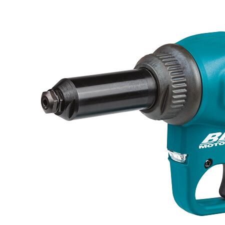 MAKITA DRV250ZJ aku nýtovačka 18V LXT Li-ion, ocel 4,8-6,0mm, nerez 4,8mm, MAKPAC, bez baterie