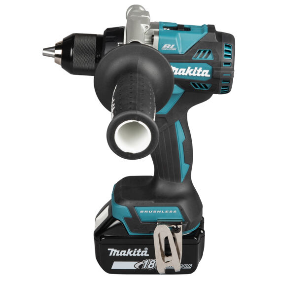 MAKITA DDF492RTJ aku bezuhlíková vrtačka LXT 18V/2*5Ah, 130Nm, 0-550/2100 ot./min., MAKPAC
