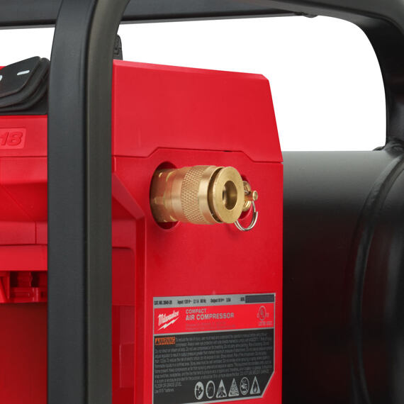 MILWAUKEE M18 FAC-0 aku kompresor 18V, 48l/min., max.tlak 9,31 bar, bez baterie
