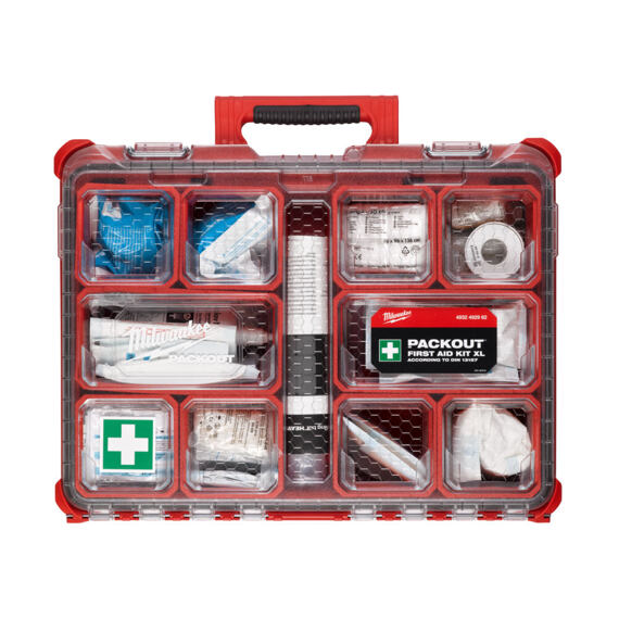 MILWAUKEE 4932492962 lékarnička PACKOUT XL, IP65, splňuje DIN 13157