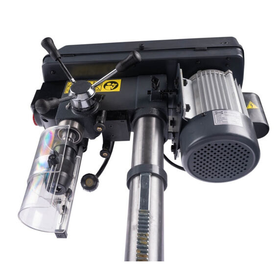 PROMA PTB-16 MAX/400V stojanová vrtačka 450W, osvětlení, křížový laser