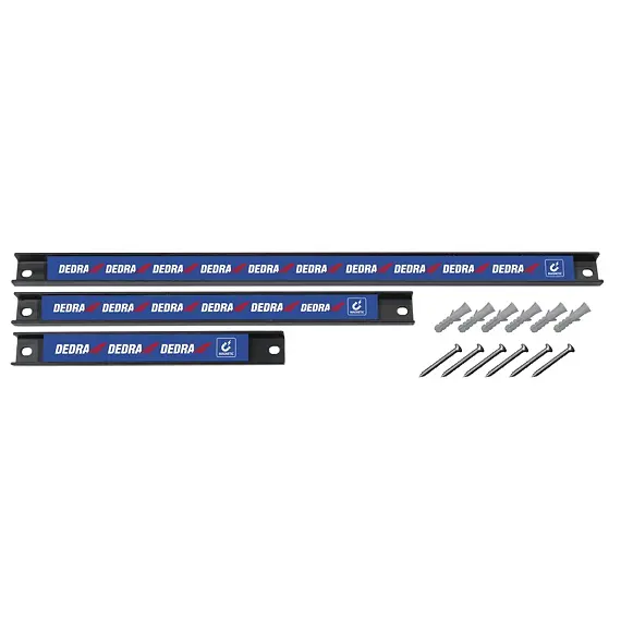 DEDRA magnetické lišty na nářadí sada 3ks - 20-30-45cm, N11301