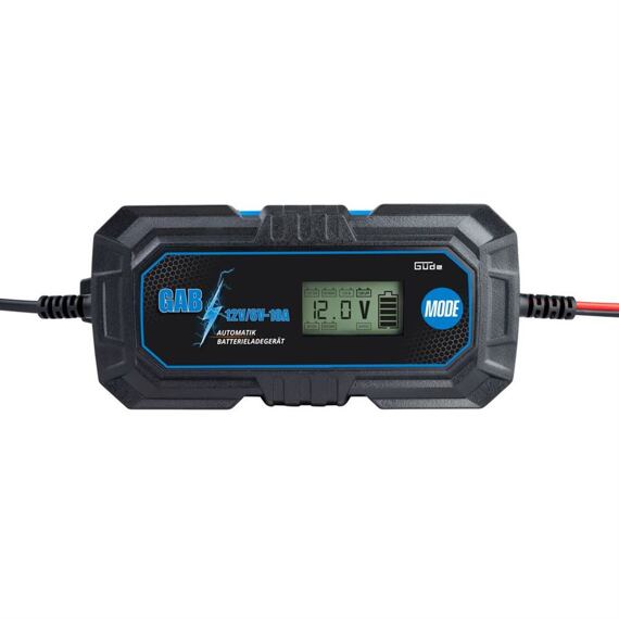 GÜDE GAB 12V/6V-10A automatická nabíječka autobaterií, plně automatická pro aku 4-200Ah, 85146