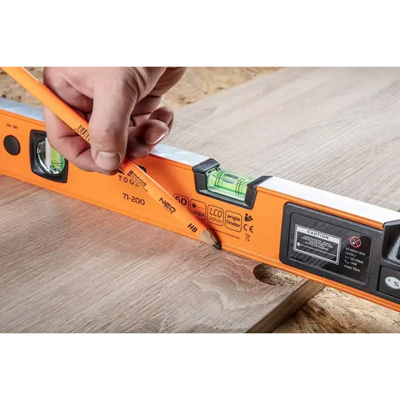 NEO vodováha digitální LASER paprsek, 60cm, 71-200