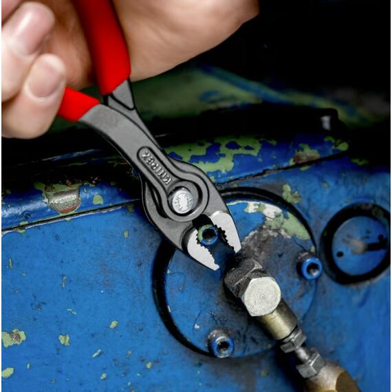 KNIPEX kleště s posuvným kloubem TwinGrip 150mm, čelní a boční úchop, 8201150
