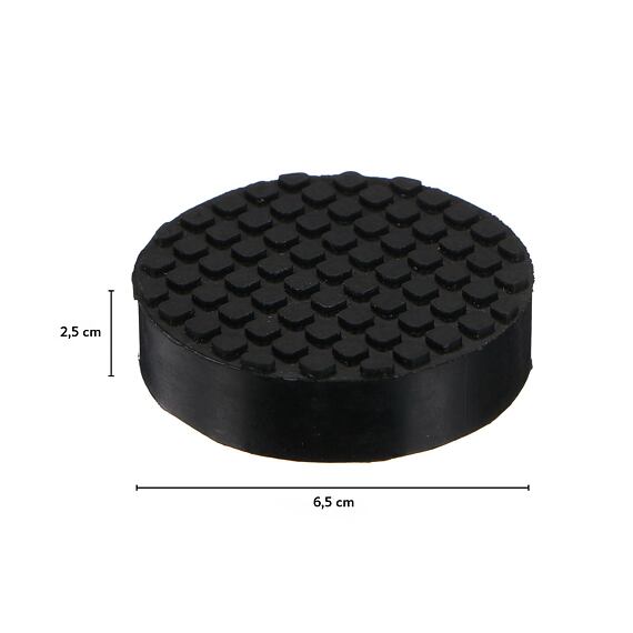SIXTOL gumová podložka pro zvedák JACK PAD 2, 6,2cm*2cm, SX3061