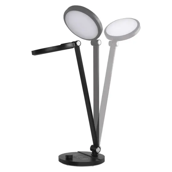 EMOS LED stolní lampa CHARLES, 550lm/7,6W, volba barvy světla černá