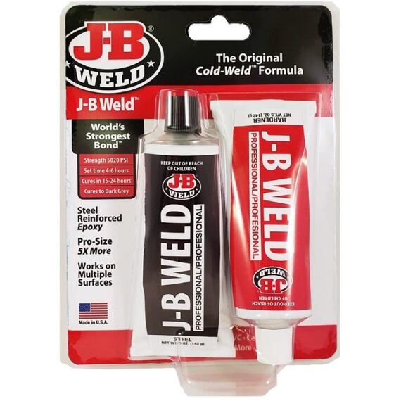 J-B WELD dvousložkové epoxidové lepidlo Cold-Weld XL (2*142g) 8281