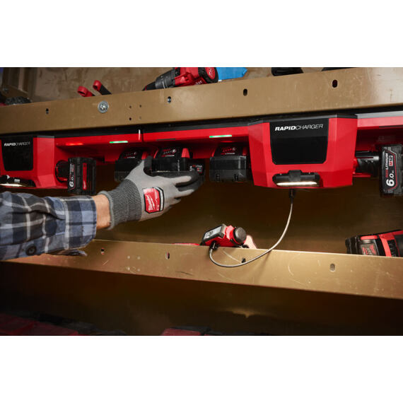 MILWAUKEE M12-18 GBC4 nabíječka 2*M18 + 2*M18+M12