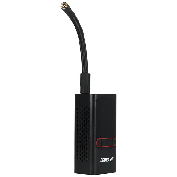 DEDRA DEPP011 aku kompresor 10,3bar, kapacita 2*2000mAh, 25l/min., sada konektorů