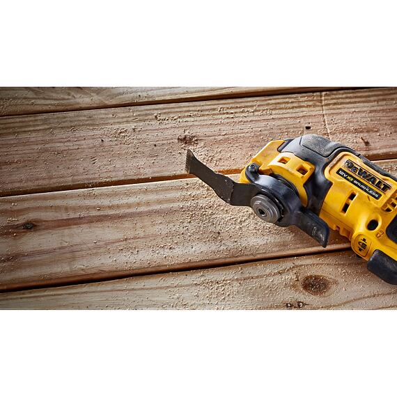 DeWALT DCS353D2 aku oscilační multibruska XR 12V/2*2Ah, příslušenství, kufr