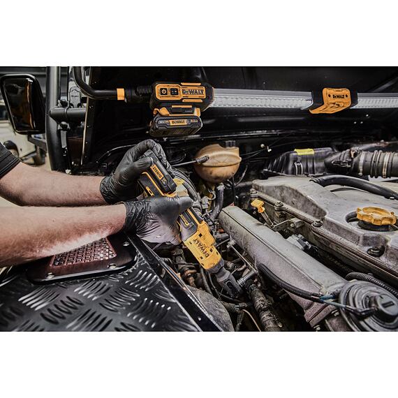 DeWALT DCF504N aku ráčna s otevřenou hlavou 1/4" XR 12V, 1/4", 54Nm, bez baterie