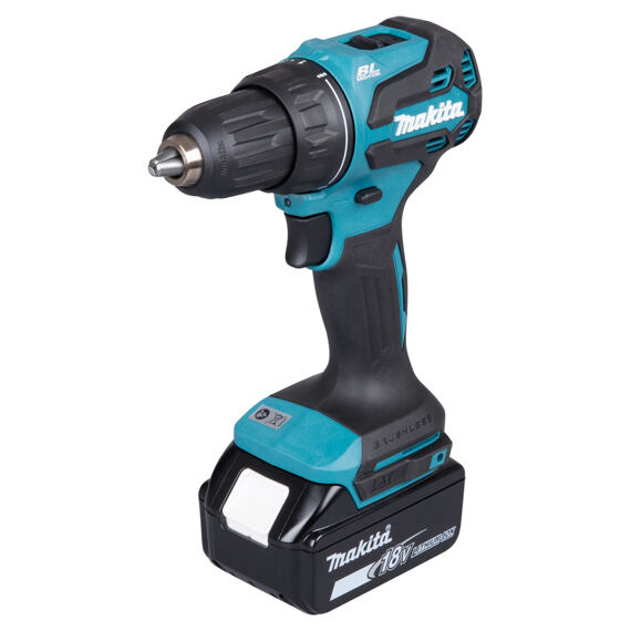 MAKITA DDF490SFJ aku vrtačka bezuhlíková 18V/2*3Ah LXT Basic, 65Nm, 500-1900 ot./min