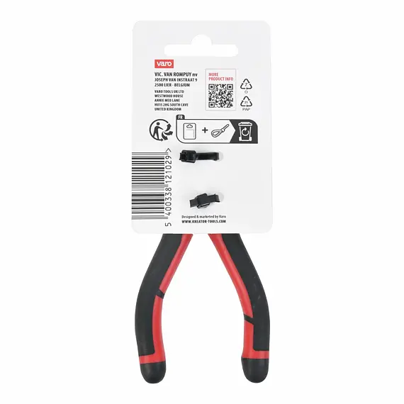 KREATOR kleště štípací boční MINI 125mm, KRTH62102