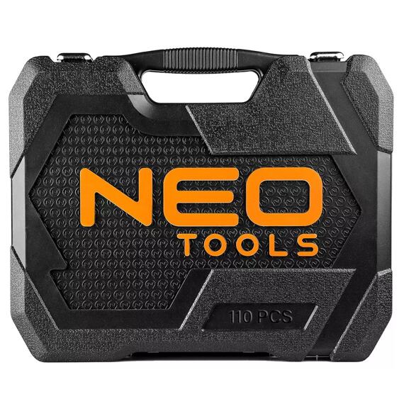 NEO gola sada 1/4" + 1/2", 110-dílná, PROFI, 10-066