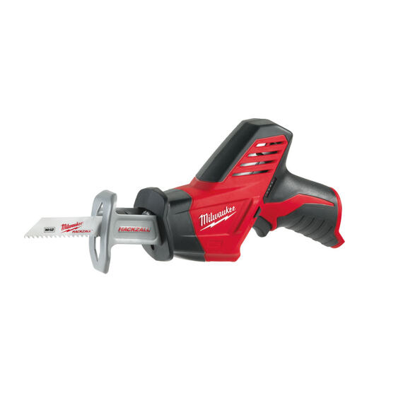 MILWAUKEE C12 HZ-0 aku pila ocaska 12V, FIXTEC, LED osvětlení, bez baterie
