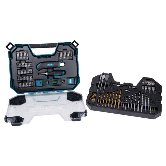 MAKITA E-22604 sada bitov, vrtákov a príslušenstva 104 ks, PH kufor (old=D-31778)