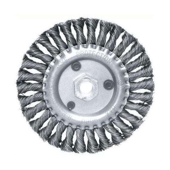 PROTECO kefa okružná 150mm M14 vrkočová Fe 0.5mm 10.2360-150