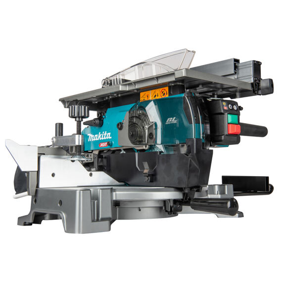 MAKITA LH001GZ aku stolní a pokosová pila s AWS 260mm Li-ion XGT 40V, (2100W), bez baterie