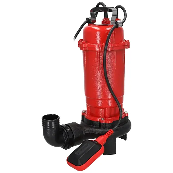 DEDRA čerpadlo ponorné kalové s drtičem, 900W, litina, 20000 l/hod, ponor 7m, výtlak 14m DED8861