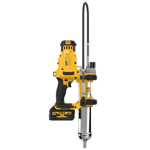 DeWalt  DCGG581P1G výtlačná maznice 2-rychlostní 18V/1*5Ah XR Li-Ion
