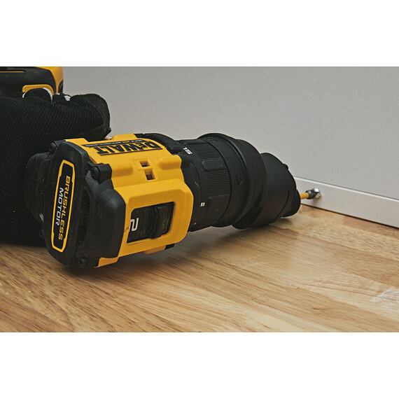 DeWalt DCD803NT aku bezuhlíková příklepová vrtačka a 4 výměnné hlavy 18V, 73Nm, kufr TSTAK, bez aku
