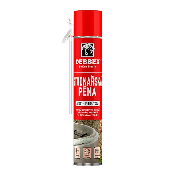 DEN BRAVEN pěna studnařská 750ml trubičková 40140STU